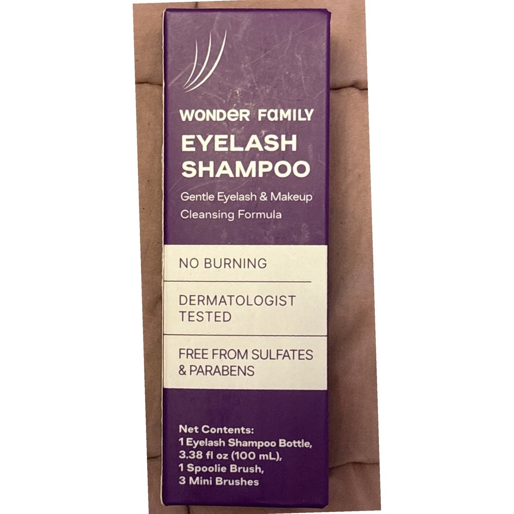 NEW Wonder Family Eyelash Shampoo Cleanser Foam Wash